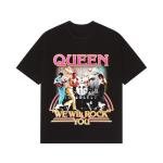 Queen "We Will Rock You" Black T-Shirt XL