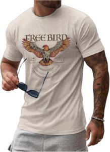 Free Bird Band Graphic Tee for Men