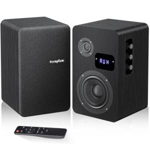 Orroplus HiFi Powered Bookshelf Speakers for Vinyl