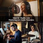 Rumoon Over Ear Bluetooth DJ Headphones, Black