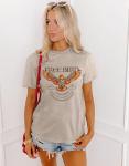 Vintage Free Bird Graphic Tee for Women