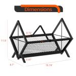 YINMIT 80-100 LP Vinyl Record Storage Rack