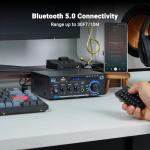 AK45 Bluetooth Stereo Receiver & Amplifier for Parties