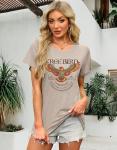 Vintage Free Bird Graphic Tee for Women