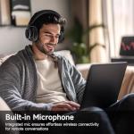 Rumoon Over Ear Bluetooth DJ Headphones, Black