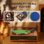 VixxNoxx 12-Inch Felt Turntable Slipmats (2 Pack)