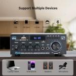 AK45 Bluetooth Stereo Receiver & Amplifier for Parties
