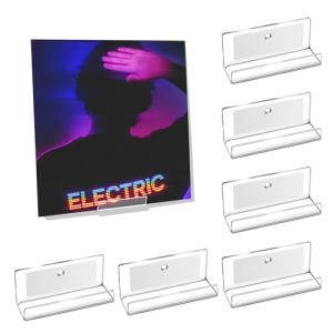 Kalami 6 Pack Wall Mount Vinyl Record Holders