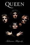 Queen Bohemian Rhapsody 1975 Group Portrait Poster