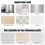 PEUTIER 12-Pack Acrylic Vinyl Record Wall Shelves