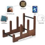 3-Tier Vinyl Record Storage Stand for 60LPs