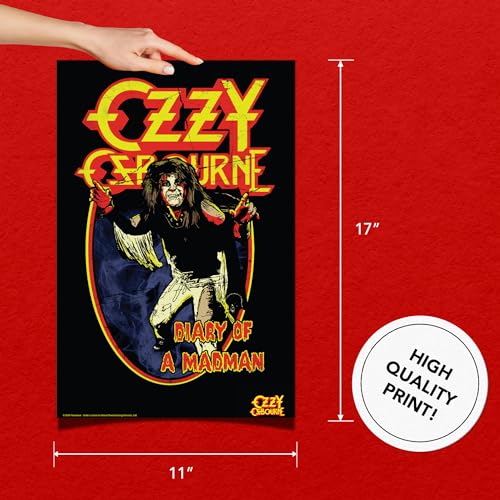 Ozzy Osbourne Desert Cactus Poster 11 x 17 Inches