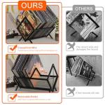 YINMIT 80-100 LP Vinyl Record Storage Rack