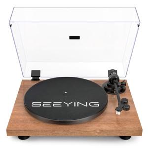 SeeYing Bluetooth Turntable with Pitch Control