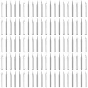 Kingdder 100 Pack Steel Phonograph Replacement Needles