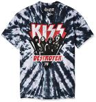 Kiss Destroyer 1976 Tie Dye T-Shirt - X-Large