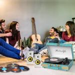 Retrolife Portable Bluetooth Vinyl Record Player