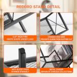 YINMIT 80-100 LP Vinyl Record Storage Rack