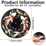 CRASPIRE Anti-Slip Felt Turntable Mat - 12 Inch