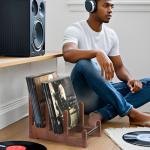 3-Tier Vinyl Record Storage Stand for 60LPs