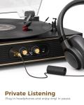Bluetooth Vinyl Record Player with Built-in Speakers