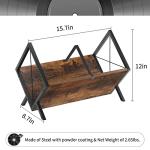 YINMIT Vinyl Record Storage Rack for 80-100 LPs