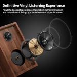 Bluetooth Turntable with Speakers and Magnetic Cartridge