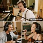 MAONO Over-Ear DJ Headphones with 50mm Drivers