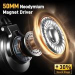 MAONO Over-Ear DJ Headphones with 50mm Drivers