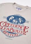 Creedence Clearwater Revival Travelin' Band T-Shirt - Grey