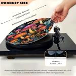 Glenlcwe Mushroom Slipmat for Vinyl Turntables