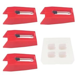Turntable Needle Replacement - 4 Pack for Crosley & Victrola