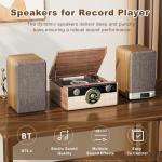 Orroplus 60W HiFi Bookshelf Speakers for Vinyl
