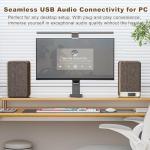 Orroplus 60W HiFi Bookshelf Speakers for Vinyl