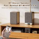 Orroplus 60W HiFi Bookshelf Speakers for Vinyl