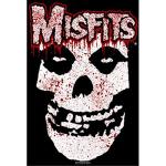 Misfits Fiend Skull Splatter Poster - 24" x 36