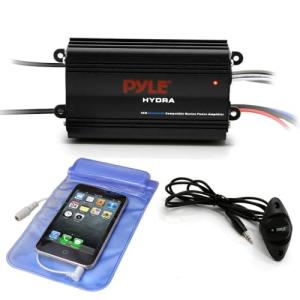 Pyle 200W Waterproof Bluetooth Marine Amplifier