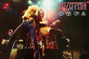 Officially Licensed Led Zeppelin Vintage Style Poster