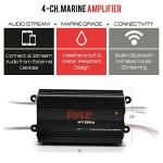 Pyle 200W Waterproof Bluetooth Marine Amplifier