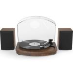 Bluetooth Vinyl Record Player with Dual Speakers