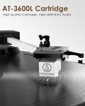 Bluetooth Vinyl Record Player with Dual Speakers