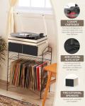 Vinyl Record Player with Dual Stereo Speakers