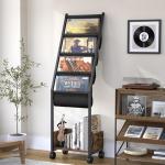Keebofly Vinyl Record Storage for 100 Albums