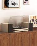 Vinyl Record Player with Dual Stereo Speakers