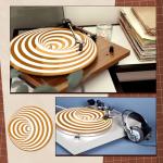 Briwooody Acrylic Slipmat for 12" Vinyl Records