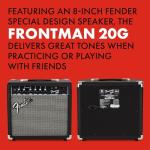 Fender Frontman 20G Guitar Amp with 6-Inch Speaker