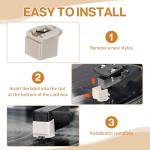 Ryetvok Record Player Needle Replacement for ATN3600L