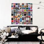 A ART·ZONE 100 Pc Album Cover Wall Collage
