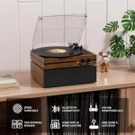 Bluetooth Vinyl Record Player with Speakers and MP3 Conversion