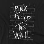 Pink Floyd The Wall T-Shirt & Stickers - Black